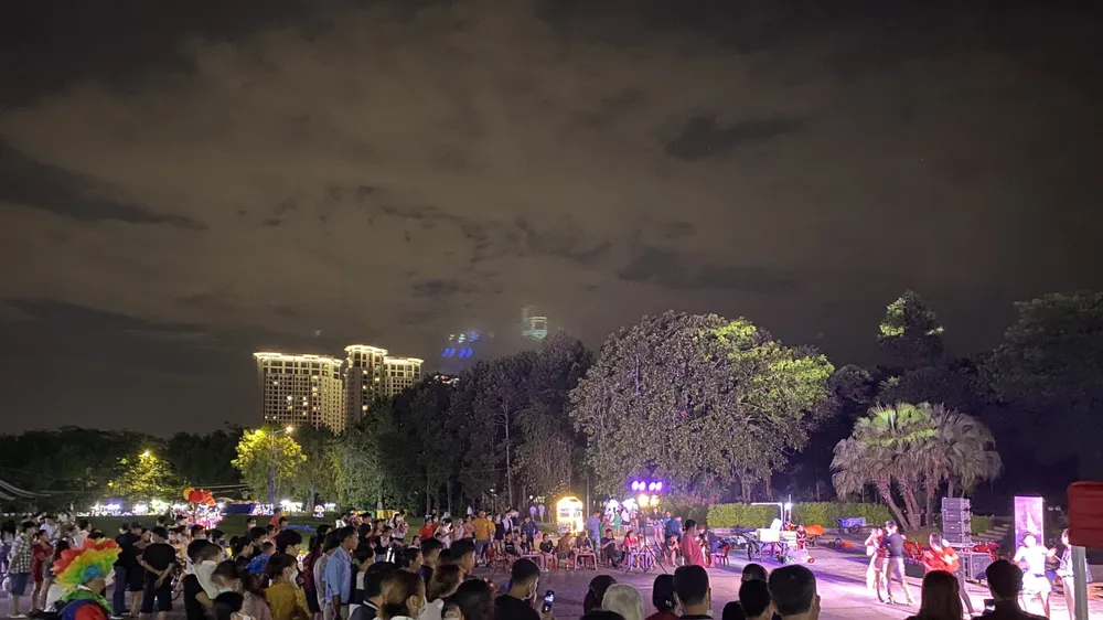 Sân chơi ngày càng thu hút đông đảo bạn trẻ nhờ vào chương trình đa dạng