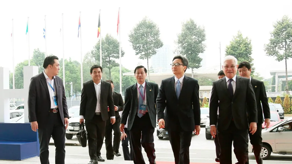 Phó Thủ tướng Vũ Đức Đam đến dự lễ khai mạc Diễn đàn Hợp tác kinh tế Horasis Ấn Độ năm 2022