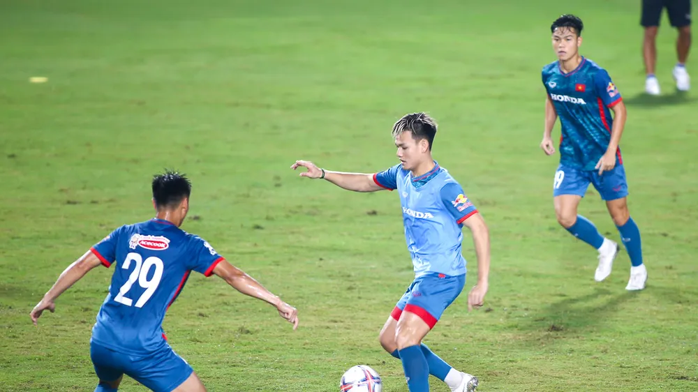Hồ Tấn Tài đang là trụ cột ở hành lang phải của đội tuyển Việt Nam