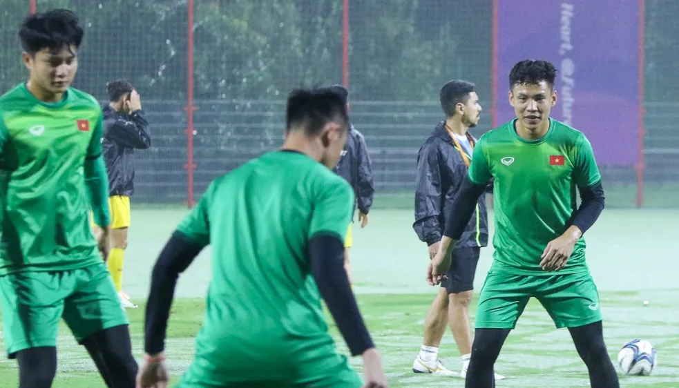 Liệu Olympic Việt Nam sẽ có điều chỉnh ở người "gác đền" trong trận gặp Saudi Arabia?