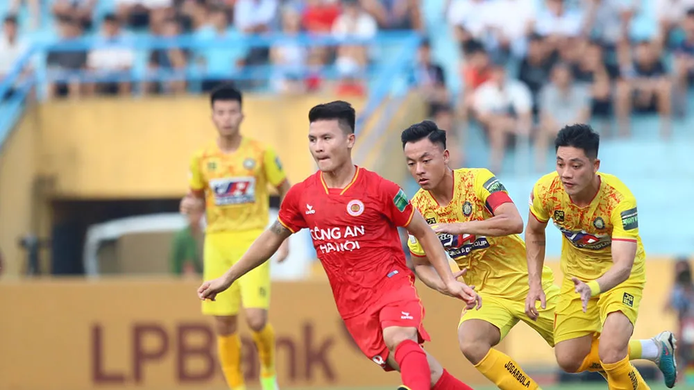 Công an Hà Nội vượt qua Thanh Hóa trong cả hai lần gặp gỡ ở mùa bóng năm nay