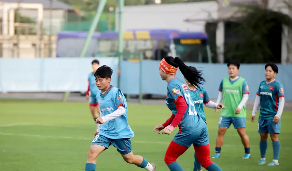 Đội tuyển nữ Việt Nam đang vào giai đoạn nước rút chuẩn bị cho vỏng loại thứ hai Olympic 2024