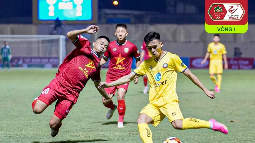 Thanh Hóa và Hà Tĩnh bất phân thắng bại ở vòng 1 V-League 2023/24