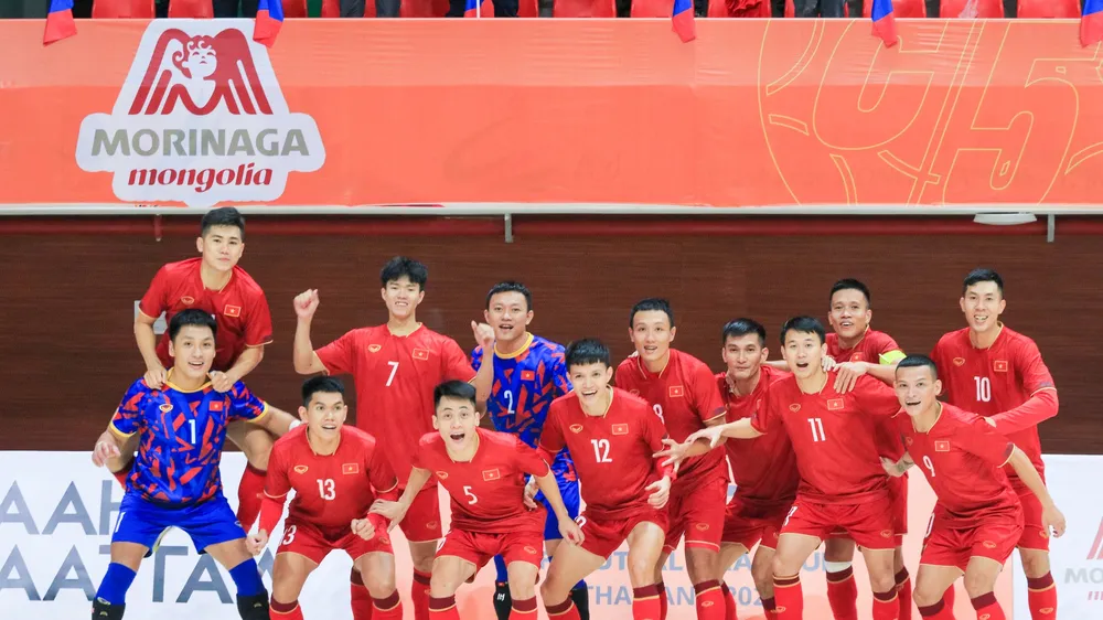 Đội tuyển futsal Việt Nam giành vé tham dự Giải futsal châu Á 2024