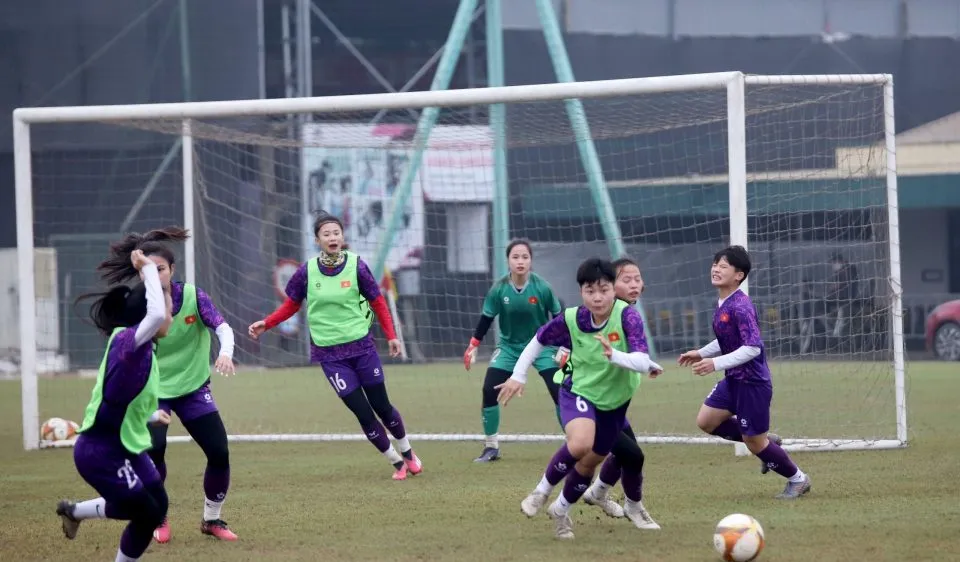 Đội tuyển U20 nữ Việt Nam tích cực chuẩn bị cho VCK U20 nữ châu Á 2024