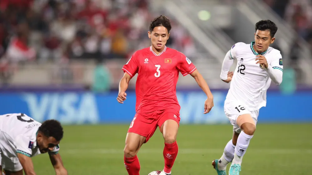 Cuộc so tài giữa đội tuyển Việt Nam và Indonesia mới đây tại Asian Cup 2023