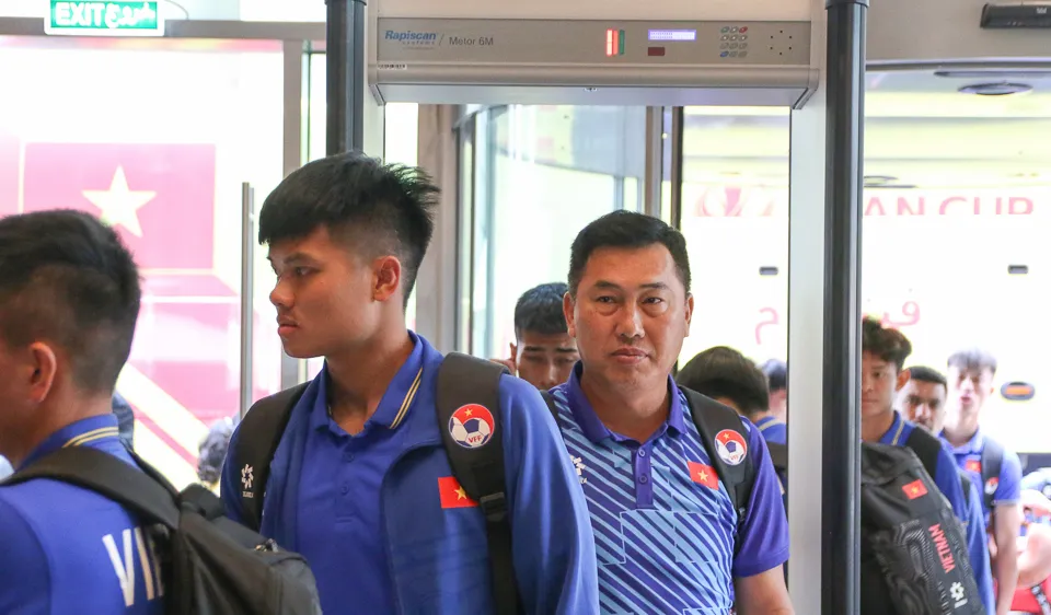 Đội U23 Việt Nam chuyển sang khách sạn Le Meriden cùng với U23 Kuwait