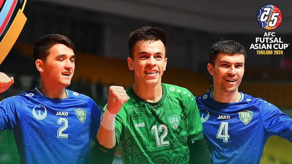 Đội chủ nhà của VCK futsal World Cup 2024, Uzbekistan thể hiện phong độ ấn tượng ở VCK futsal châu Á