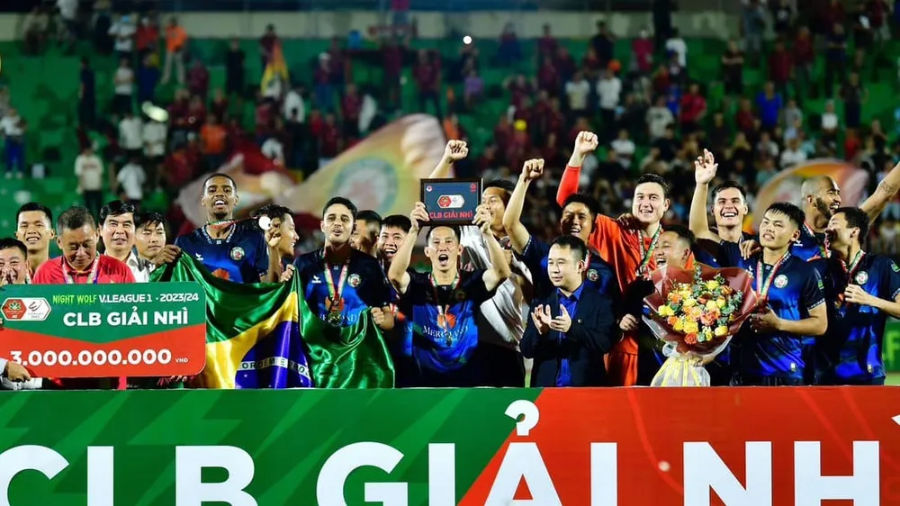 Bình Định giành ngôi Á quân V-League 2023-2024