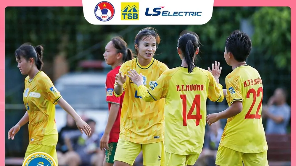 Đội nữ TPHCM đang có phong độ tốt ở giải bóng đá nữ VĐQG 2024