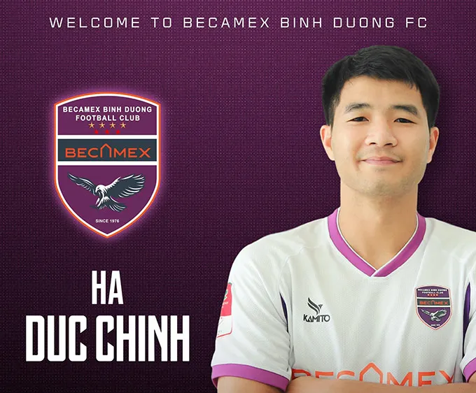 Hà Đức Chinh gia nhập B.Bình Dương thay vì Trẻ TPHCM như những thông tin trước đó