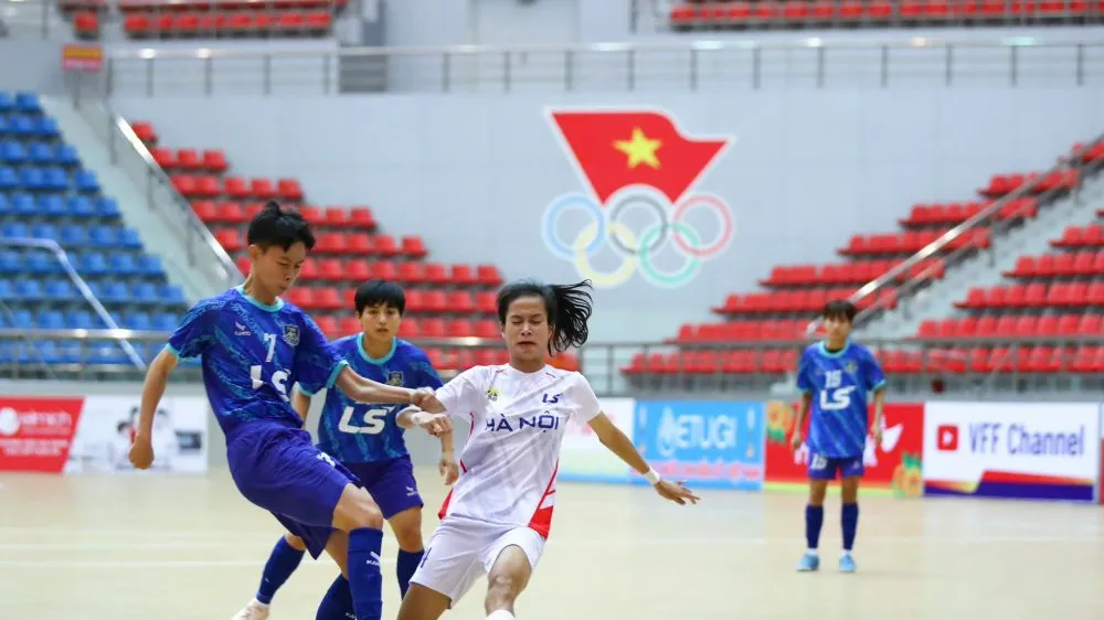 Thái Sơn Nam TPHCM thể hiện đẳng cấp vượt trội ở giải futsal nữ VĐQG 2024