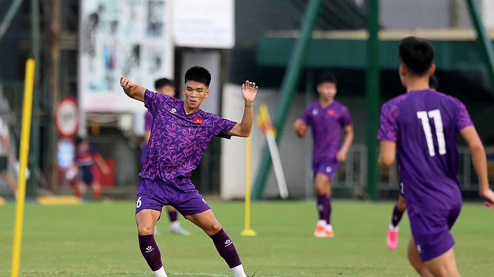 U20 Việt Nam sẵn sàng bước vào vòng loại U20 châu Á 2025