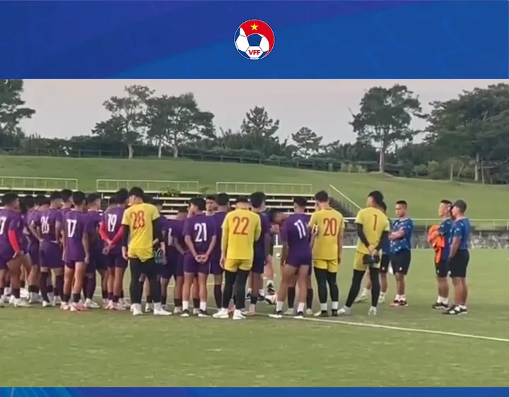 U17 Việt Nam bắt đầu giai đoạn rèn binh tại Nhật Bản