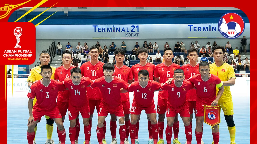 BXH bảng A giải futsal Đông Nam Á 2024