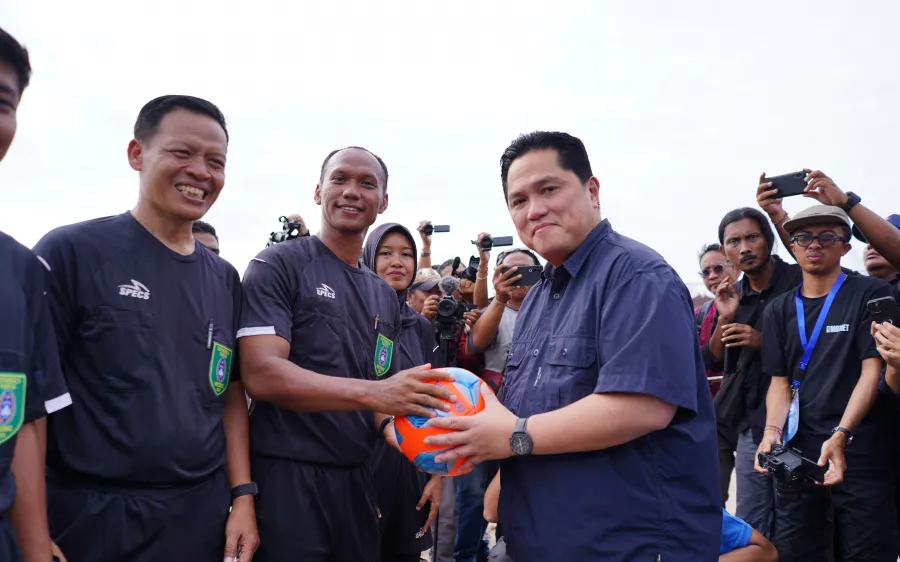 Chủ tịch LĐBĐ Indonesia, ông Erick Thohir. Ảnh: PSSI