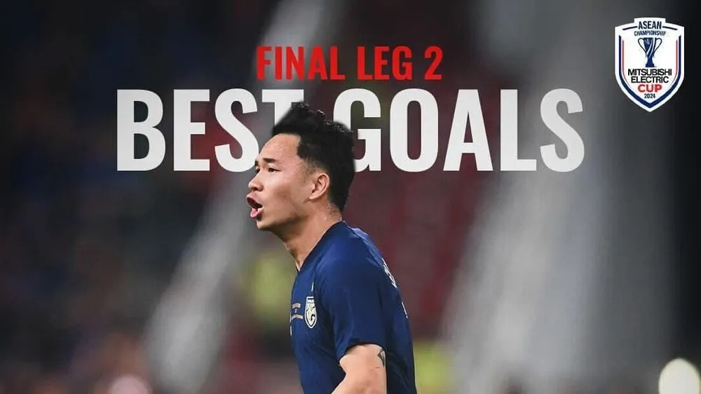 Supachok đoạt giải Bàn thắng đẹp nhất ASEAN Cup 2024