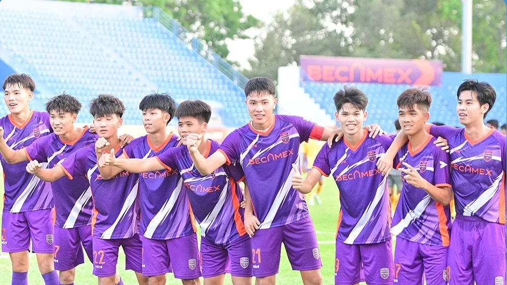 U19 Becamex Bình Dương đứng nhì vòng loại bảng D