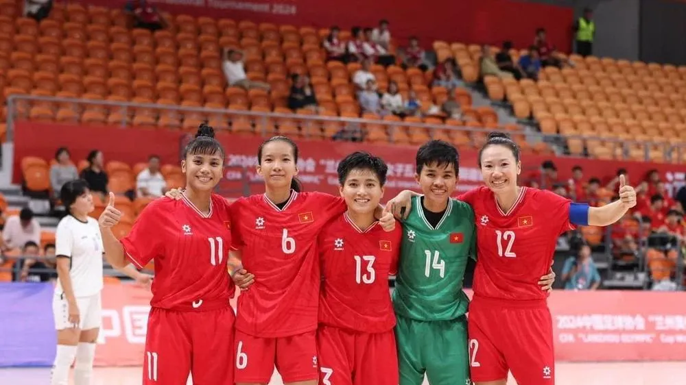 Đội tuyển futsal nữ Việt Nam hướng đến mục tiêu đi dự Word Cup 2025
