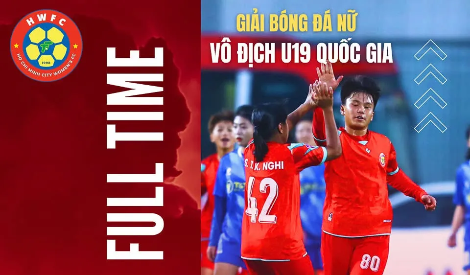 Đội TPHCM giành chiến thắng cách biệt nhất ở vòng 2. Ảnh: HCMC WFC