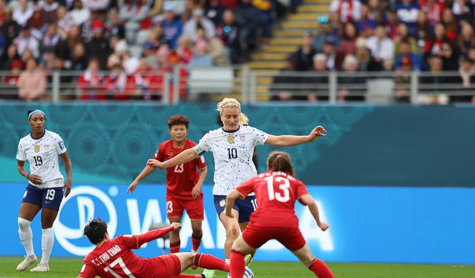 Đội tuyển nữ Mỹ tiếp tục dẫn đầu BXH FIFA, trong khi đội tuyển nữ Việt Nam giữ hạng 6 châu Á, dẫn đầu Đông Nam Á, Ảnh: VFF