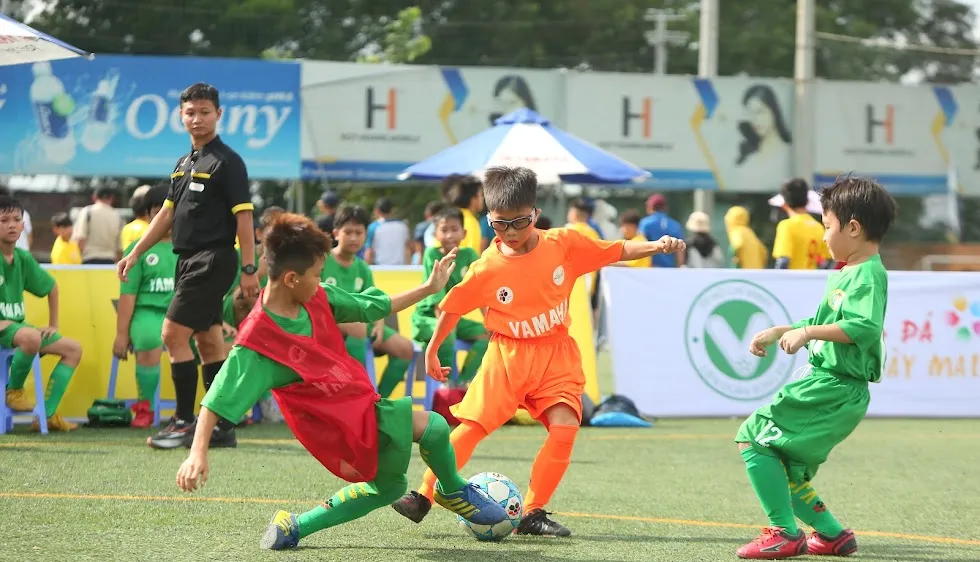 Giải bóng đá Nhi đồng TPHCM - Yamaha Cup 2025 có sự tham dự của 32 đội.