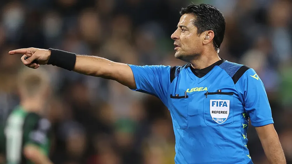 Trọng tài Alireza Faghani (Australia)