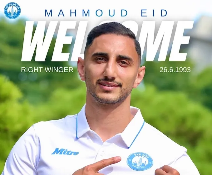 Tiền đạo Mahmoud Eid
