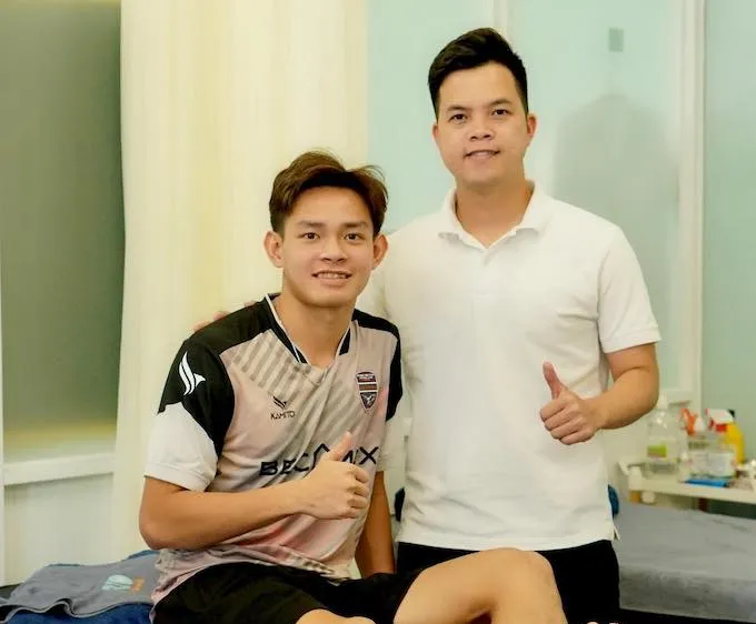 Bùi Vĩ Hào đang có quá trình phục hồi chấn thương rất tốt.
