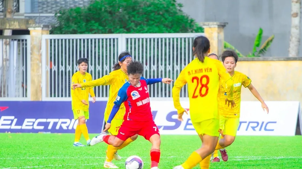 Lối chơi của đội nữ TPHCM I dựa nhiều vào Bích Thùy