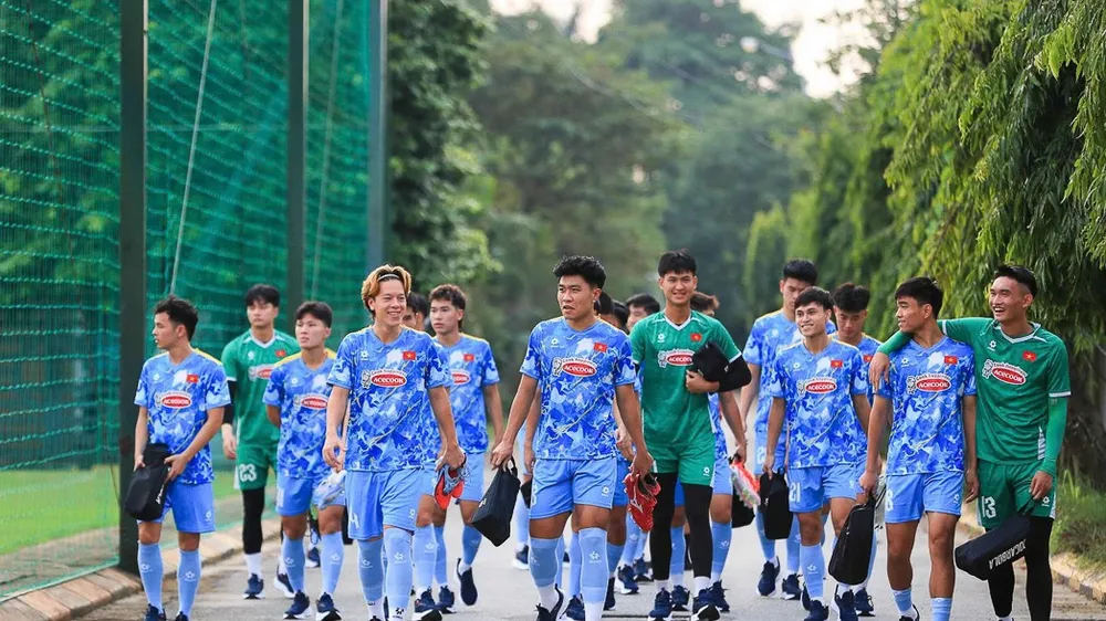 Có 23 cầu thủ được gọi tập trung đợt này.