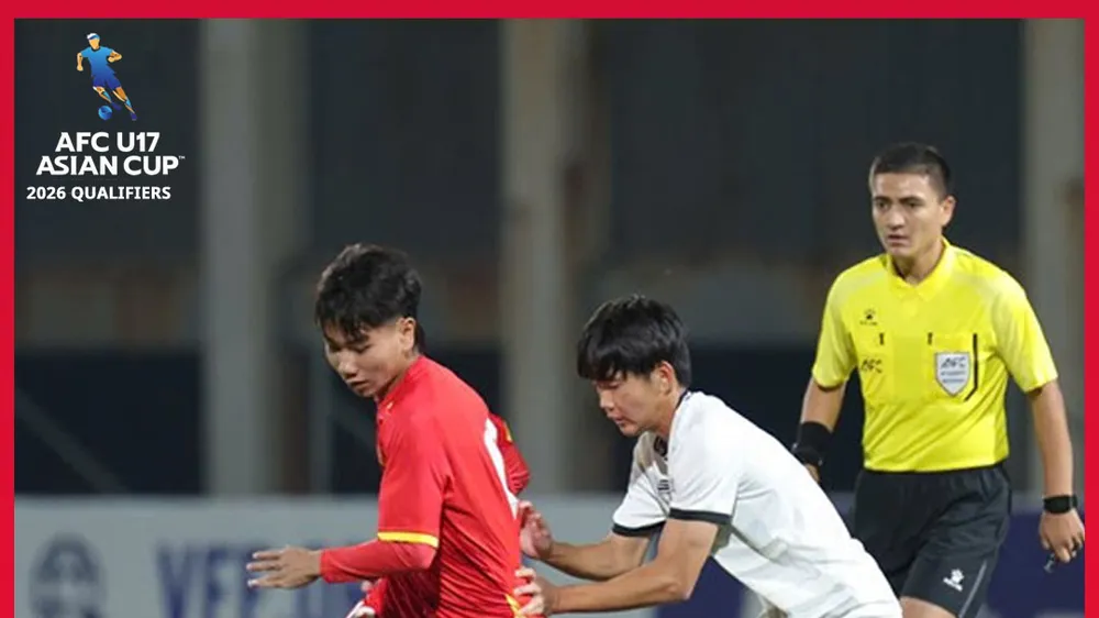 U17 Việt Nam trút "mưa bàn thắng" vào lưới U17 Bắc Quần đảo Mariana.