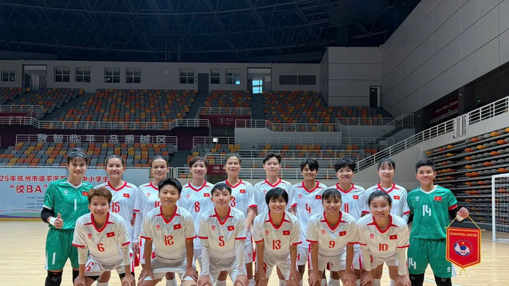 Đội tuyển futsal nữ Việt Nam đã chốt xong 14 niềm hy vọng tranh HCV SEA Games 33.