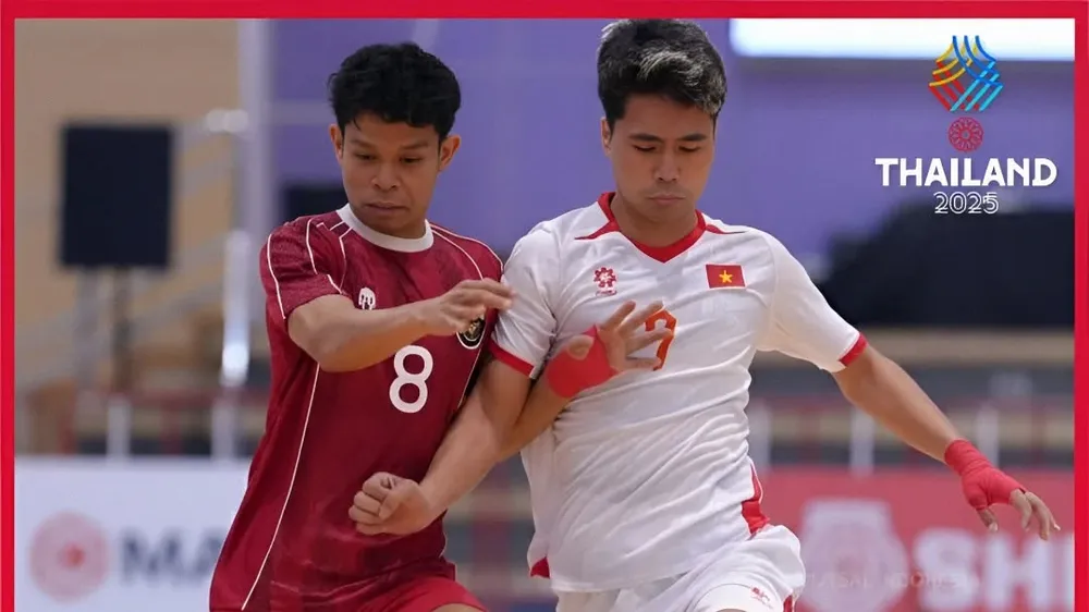 Thắng Indonesia 1-0, đội tuyển futsal Việt Nam trở lại cuộc đua tranh Huy chương