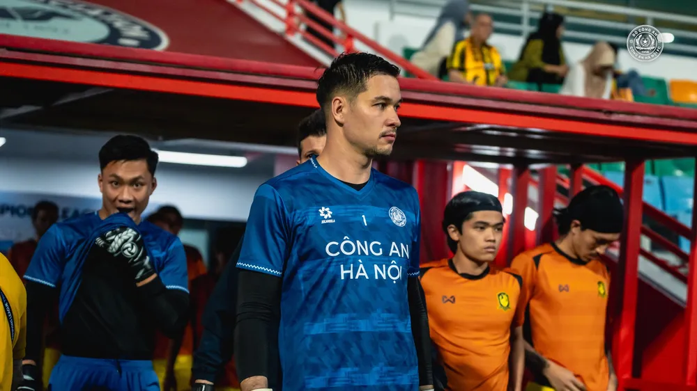 CLB Công an Hà Nội chia tay AFC Champions League Two 2025-2026 khi để thua Tampines Rovers với tổ tỷ số 1-6. Ảnh: CAHN FC