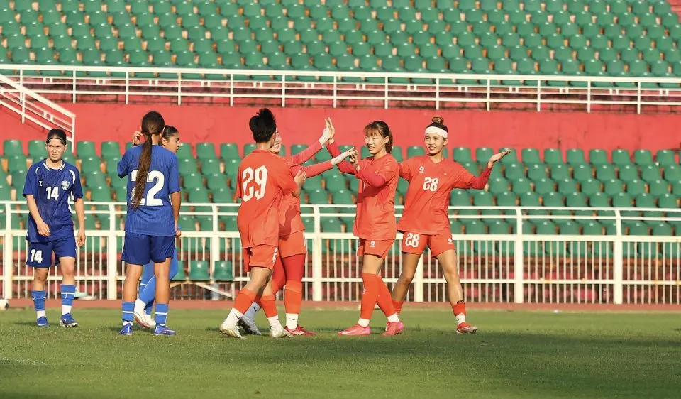 U20 nữ Việt Nam chạy đà thuận lợi cho VCK U20 nữ châu Á 2026.
