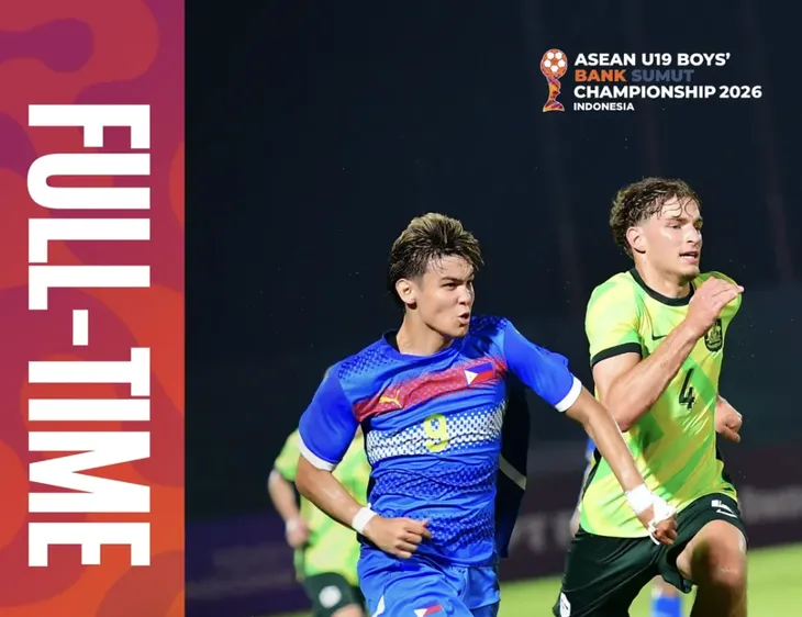 U19 Australia quá mạnh so với các cầu thủ Philippines. Ảnh: AFF
