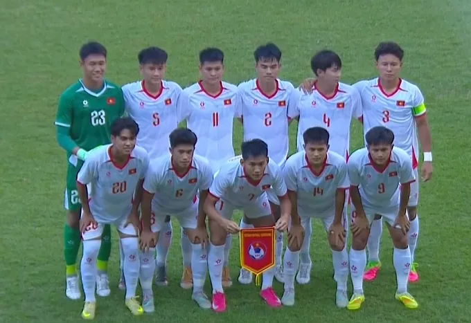 U19 Việt Nam tiếp tục thể hiện sức mạnh qua chiến thắng áp đảo trước U19 Myanmar. Ảnh: VFF