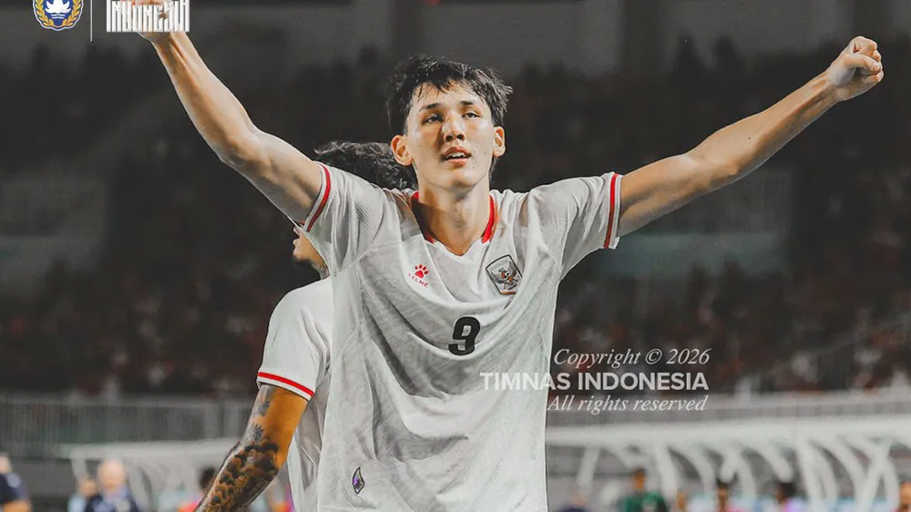 Mitchell Baker tỏa sáng khi ghi 3 bàn thắng cho Indonesia. Ảnh: TIMAS INDONESIA 