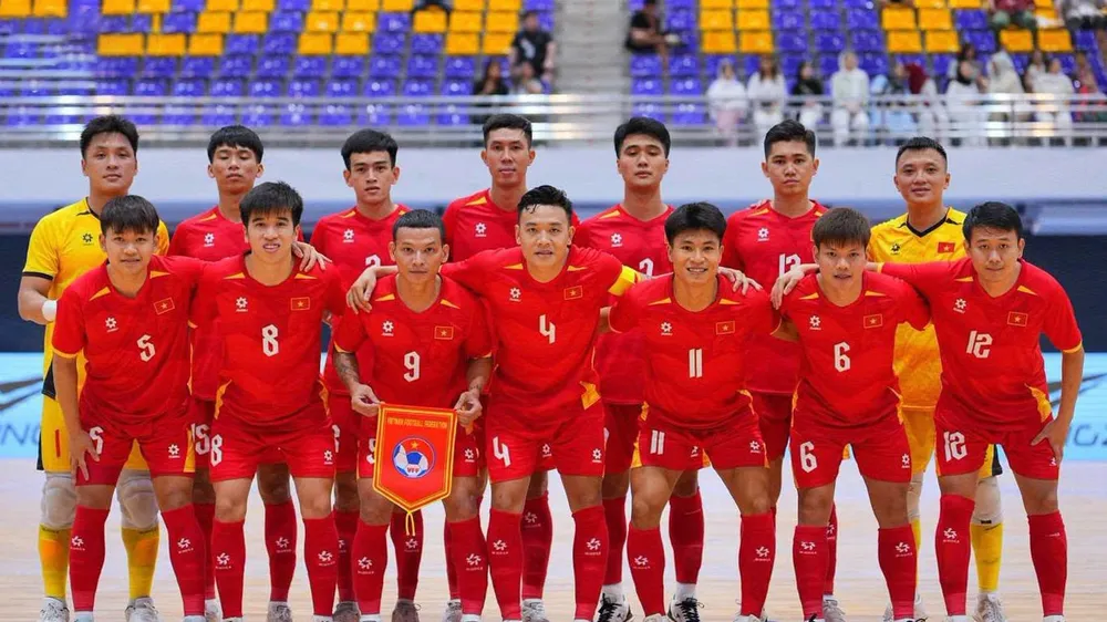 Đội tuyển futsal Việt Nam tiếp đang trong giai đoạn bổ sung lực lượng. Ảnh: TSNFC