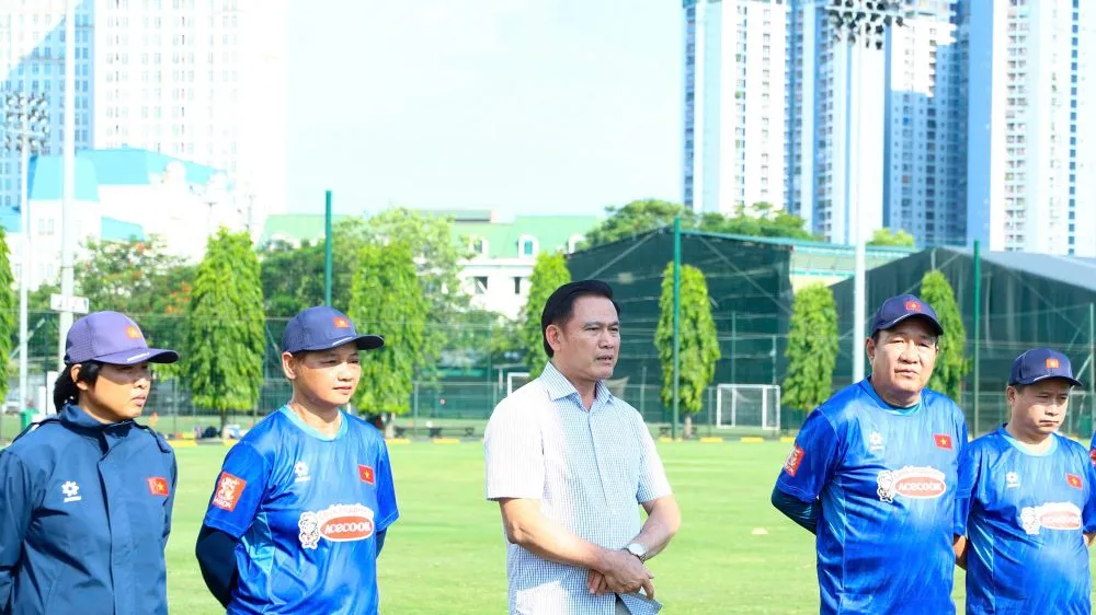 Ông Trần Anh Tú hiện đang còn là trưởng đoàn đội tuyển Việt Nam tham dự ASEAN Cup 2026.