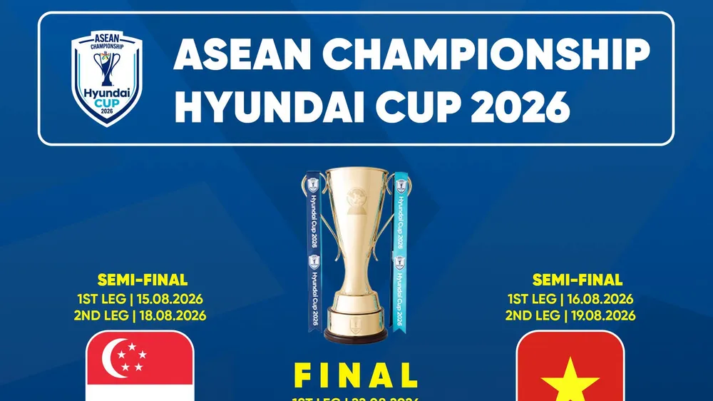 Lịch thi đấu bán kết ASEAN Cup 2026