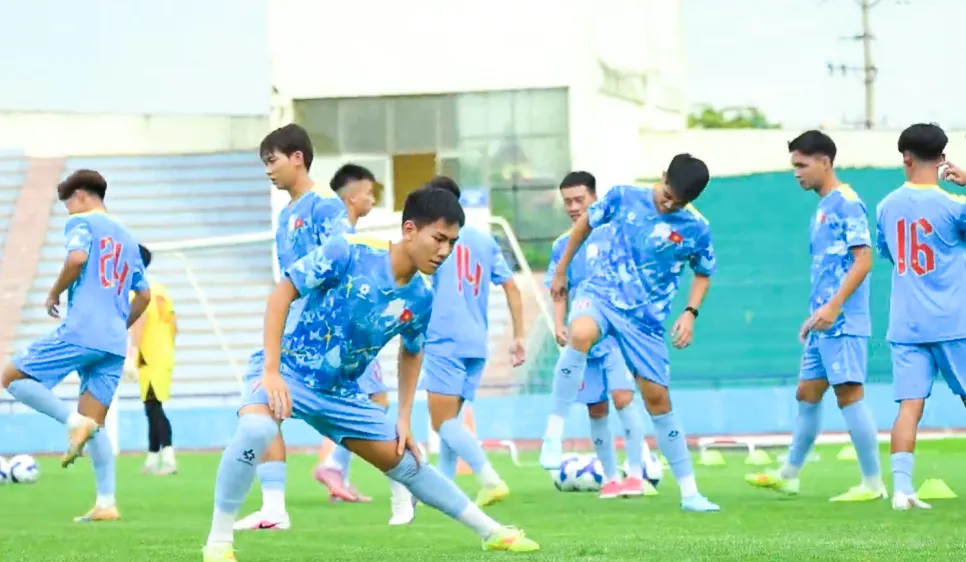 U20 Việt Nam đã có mặt tại Phú Thọ, sẵn sàng cho vòng loại U20 châu Á 2027