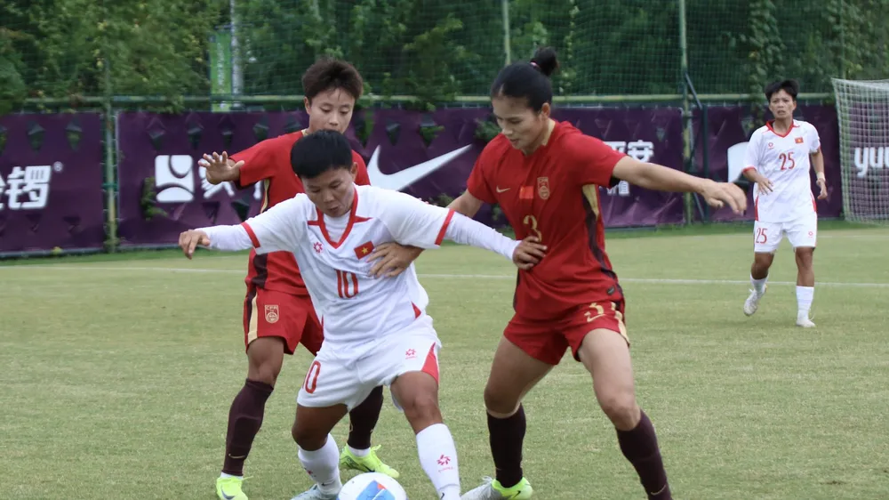 Đội tuyển nữ Việt Nam sẵn sàng cho trận ra quân tại ASIAD 2026 vào ngày 14-9. Ảnh: VFF