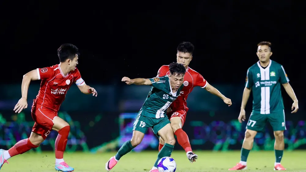 Đồng Nai hướng đến mục tiêu giành điểm đầu tiên tại V-League mùa này. Ảnh: PVF