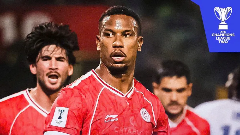 Ribamar, tác giả bàn gỡ 1-1 cho đội chủ nhà. Ảnh; TCVT