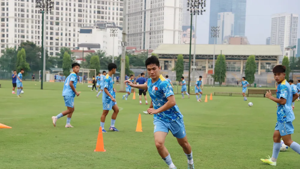 Đội tuyển U16 Việt Nam sẵn sàng cho CFA Team China 2026. Ảnh: VFF