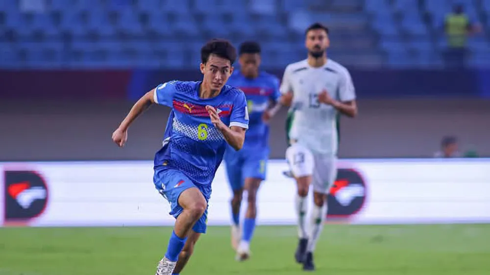 Philippines dù dẫn trước 2 bàn nhưng đã để Pakistan chia điểm với tỷ số 2-2 chung cuộc. Ảnh: PFF