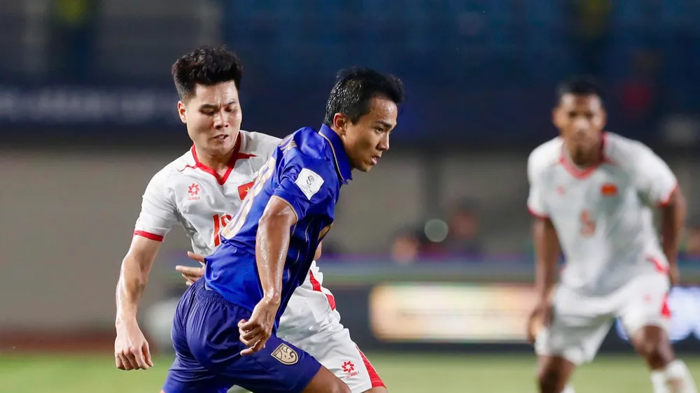 Sự trở lại ấn tượng của Chanathip Songkrasin đã gia tăng sức mạnh cho Thái Lan tại FIFA ASEAN Cup 2026. Ảnh: ANH KHOA
