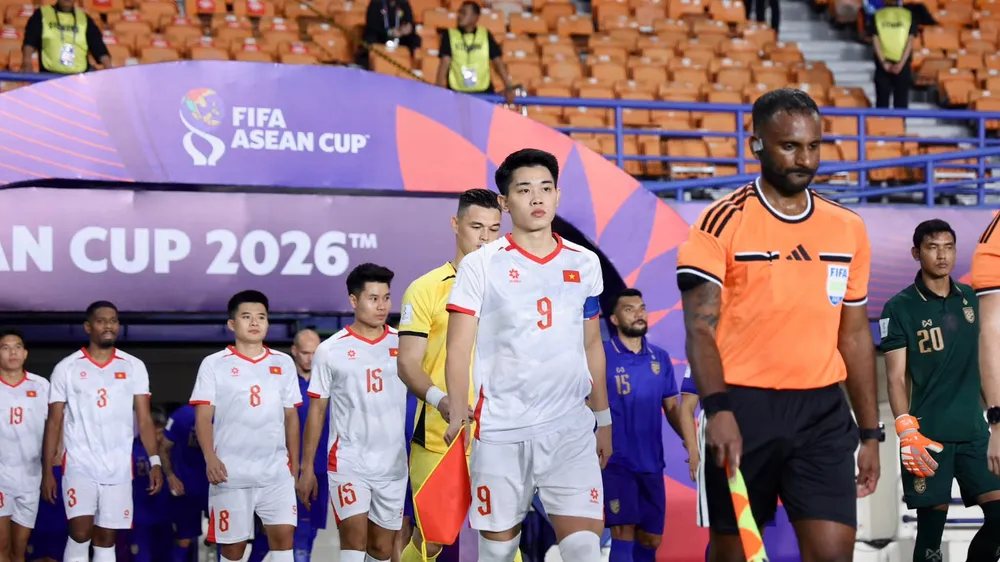 Đội tuyển Việt Nam giữ hạng trong top 100 trên BXH FIFA sau FIFA ASEAN Cup 2026. Ảnh: ANH KHOA